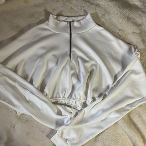 White Long Sleeve Sweater